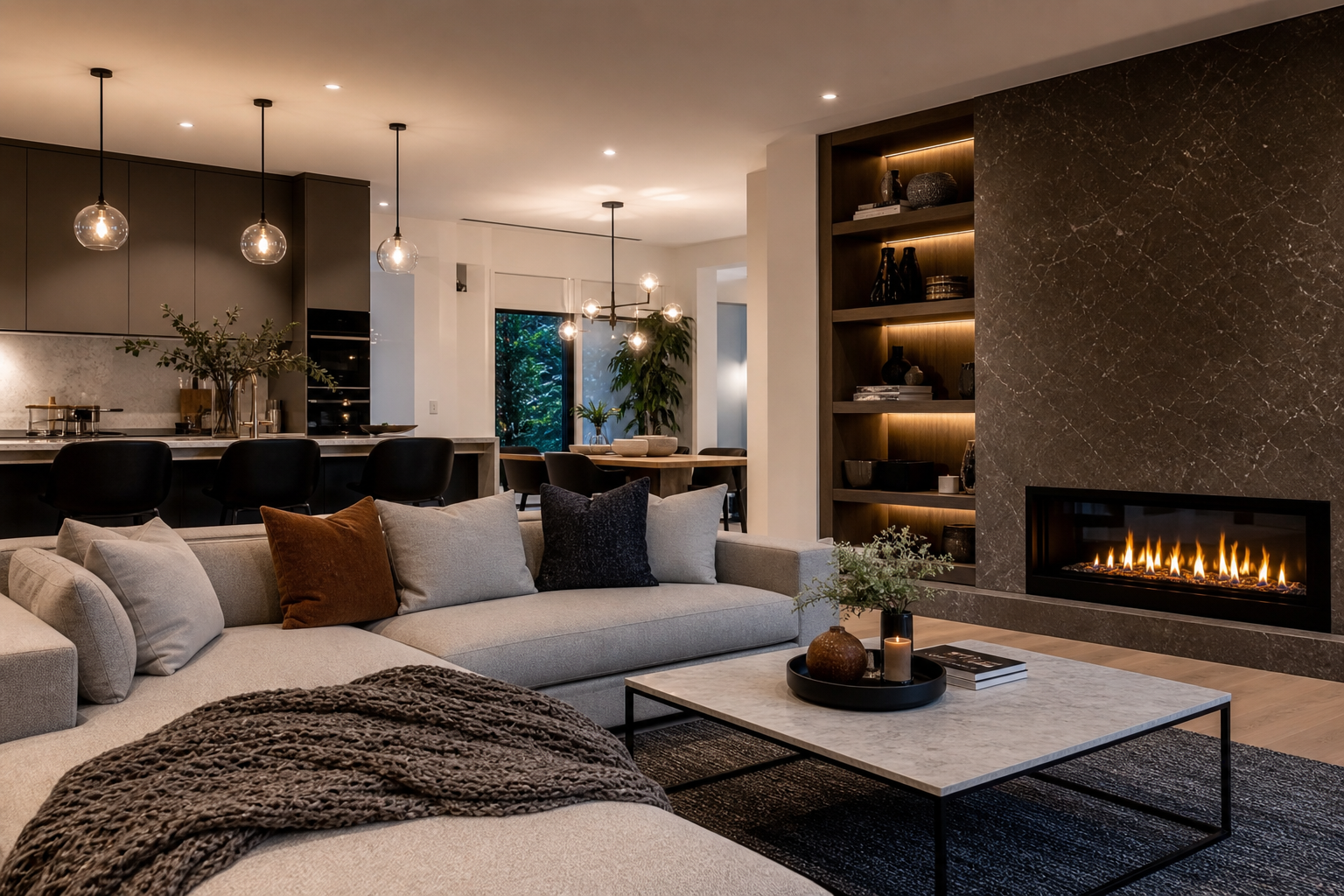 Interior build